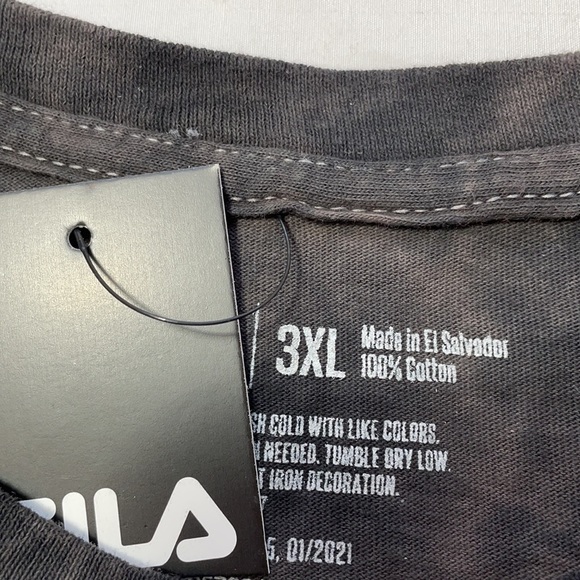 New Fila Men's Short Sleeve Globe T-Shirt Tee Top - Picture 8 of 14